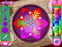 Christmas Gingerbread Color Me