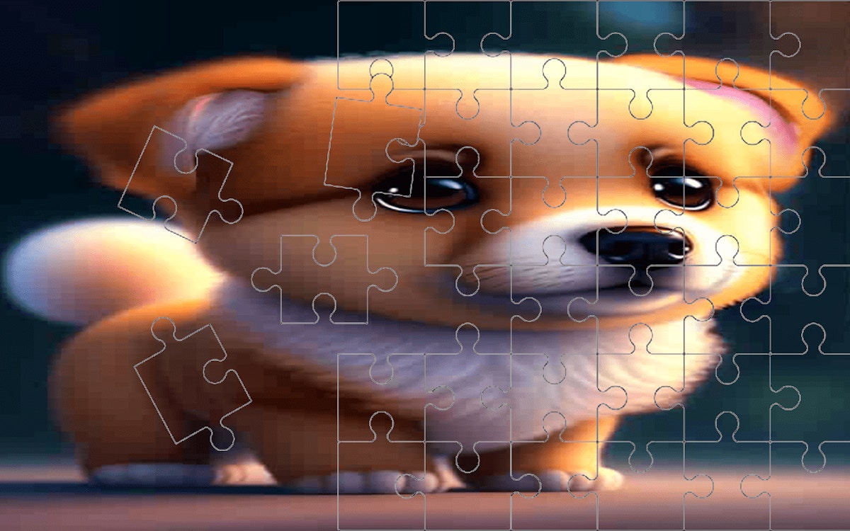 Cute Puppies Photo Frenzy Sliding Game