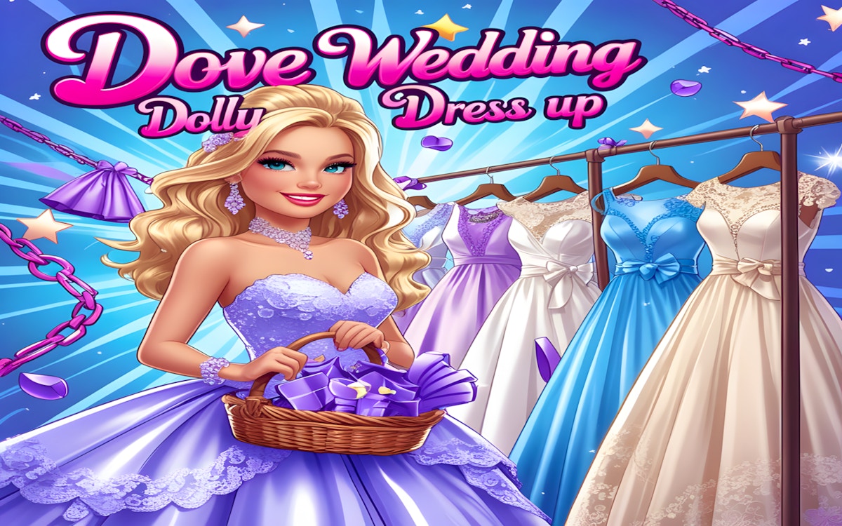 Dove Wedding Dolly Dress Up