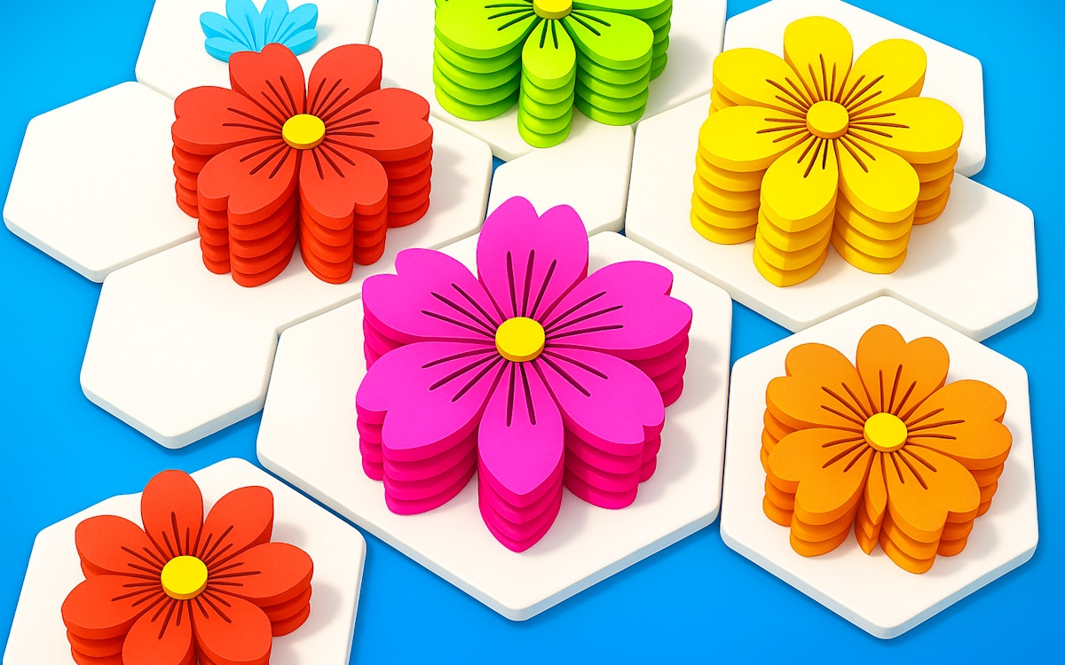Flower Hexa Puzzle