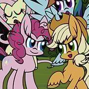 FNF Meanhoven with My Little Pony