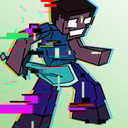 FNF Pibby Corrupted Minecraft Steve