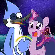 FNF with Twilight Sparkle and Mordecai