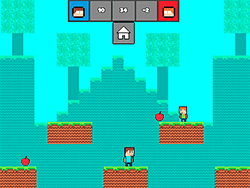 Friends Battle Eat a Food