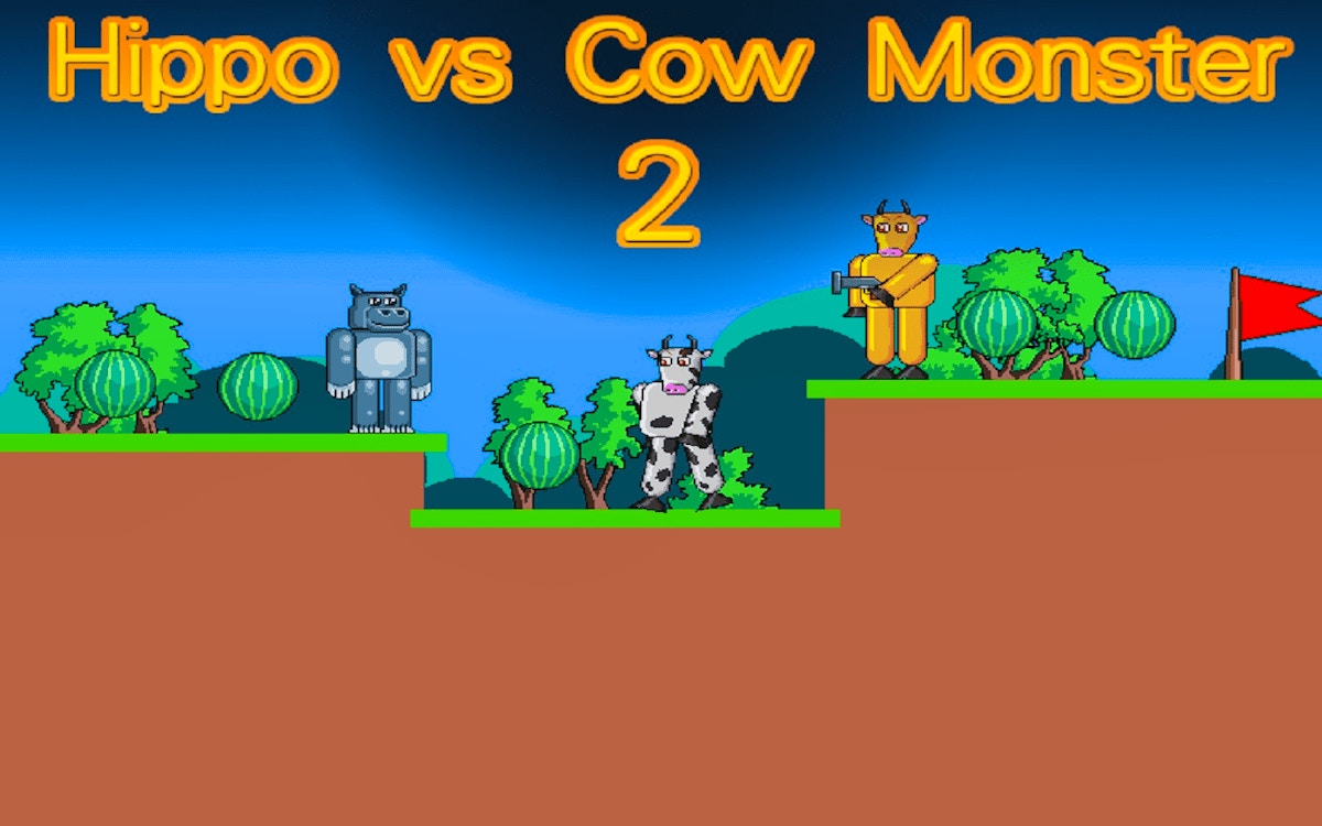 Hippo vs Cow Monster 2
