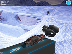 Hurdle Track Car Stunts