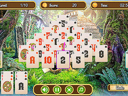 Jungle Pyramid Solitaire
