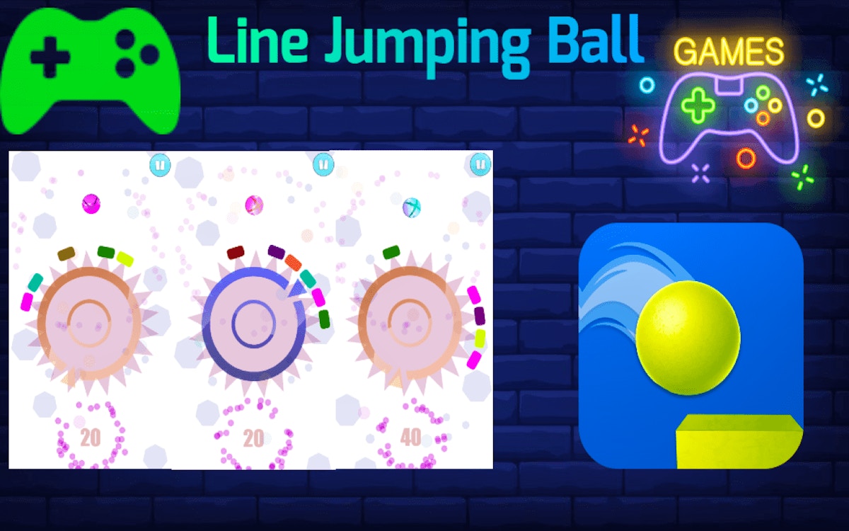 Line Jumping Ball