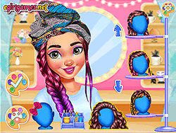 Princesses Color Splashes