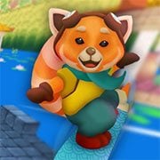 Red Panda Surfer