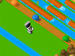 Skibidi Toilet Cross the Road