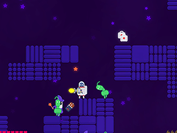 Spaceman in the Wizard Alien Nebula