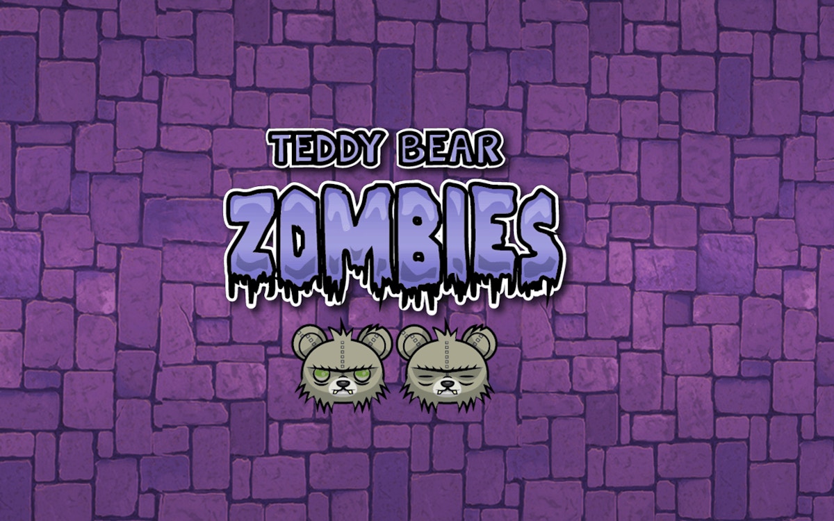 Teddy Bear Zombies Machine Gun